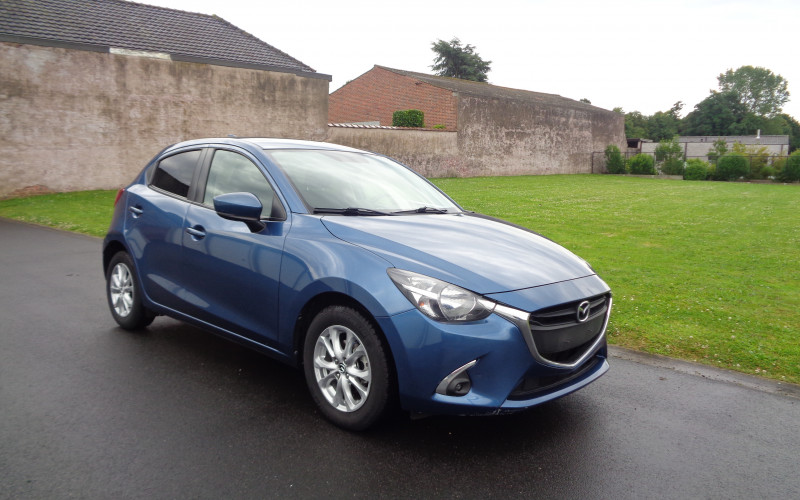 mazda 2 blauw bj 2019