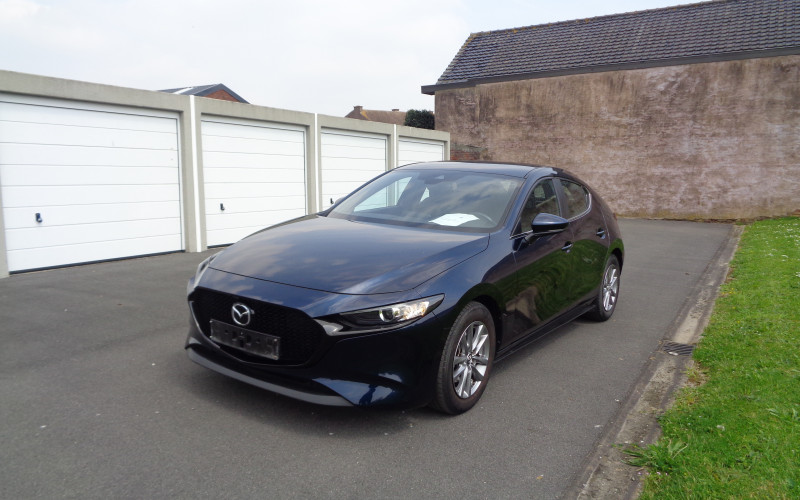 mazda 3 blauw bj 2021 Yentl