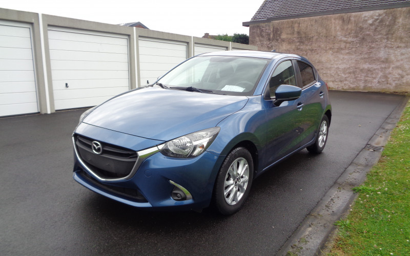 mazda 2 blauw bj 2019